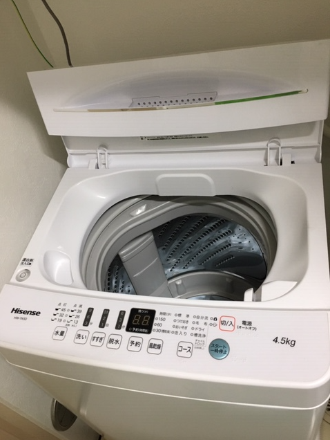 ハイセンス　洗濯機　4.5ｋｇ